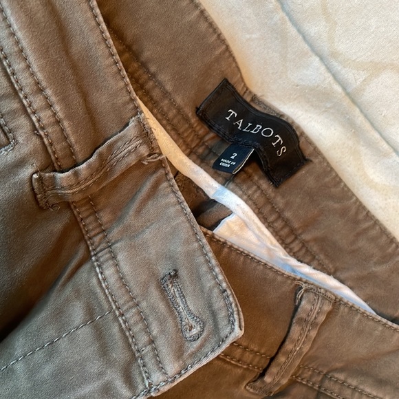 Talbots green pants - Picture 2 of 3